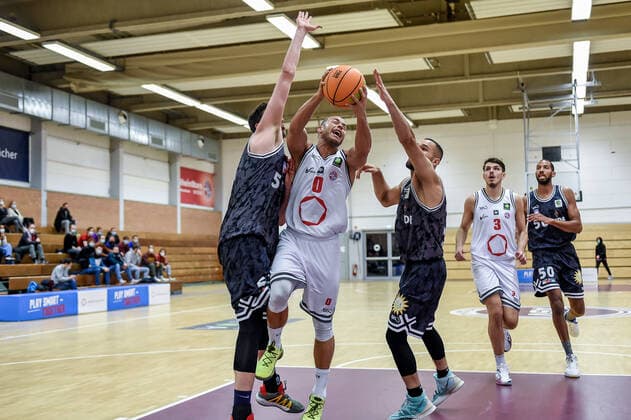Barmer 2 Basketball Bundesliga ProB, Rheinstars Koeln vs ART Giants Leverkusen, 04 12 2021 Andrej Mangold RheinStars Koeln 0 , Barmer 2 Basketball Bundesliga ProB, Rheinstars Koeln vs ART Giants Leverkusen on 04 12 2021 at ASV Koeln in Koeln Nordrhein Westfalen Copyright: xBEAUTIFULxSPORTS Mueller-Laschetx