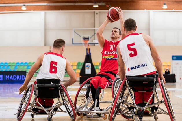 Wheelchair Basketball, European Championship, Poland - Switzerland