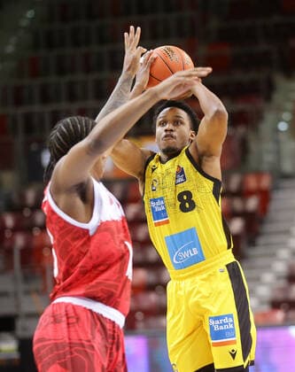 Ludwigsburg , Basketball easycredit BBL Bundesliga MHP Riesen Ludwigsburg vs s Oliver Würzburg , James Woodard Riesen