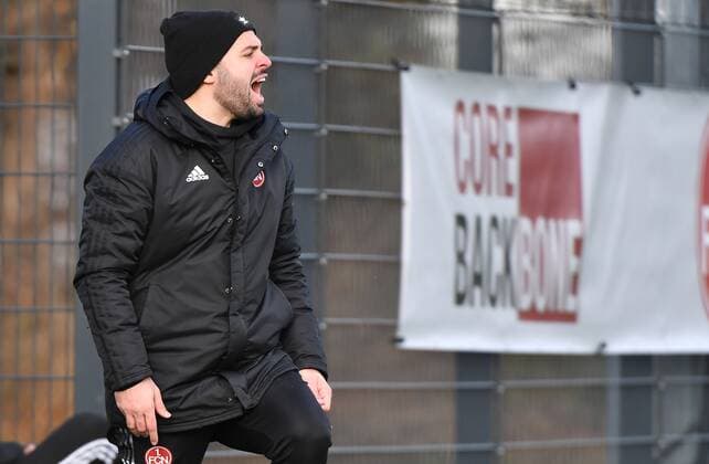 05 12 2021 Football Season 2021 2022 2 Women Football Bundesliga 12 Matchday 1 FC Nuremberg FCN Club MSV Duisburg Sports Photo Zink Osman Cankaya Coach 1 FC Nuremberg FCN shouts roars
