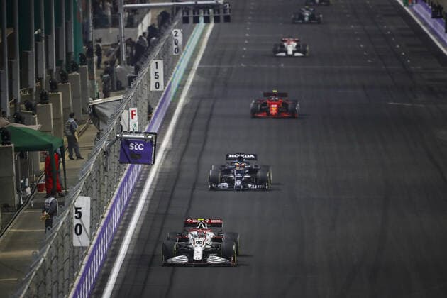 during the Formula 1 stc Saudi Arabian Grand Prix 2021, 21th round of the 2021 FIA Formula One World Championship, WM, Weltmeisterschaft from December 3 to 5, 2021 on the Jeddah Corniche Circuit, in Jeddah, Saudi Arabia - F1 - SAUDI ARABIAN GRAND PRIX 2021 - RACE DPPI Panoramic  00121044__V2_6602.JPG