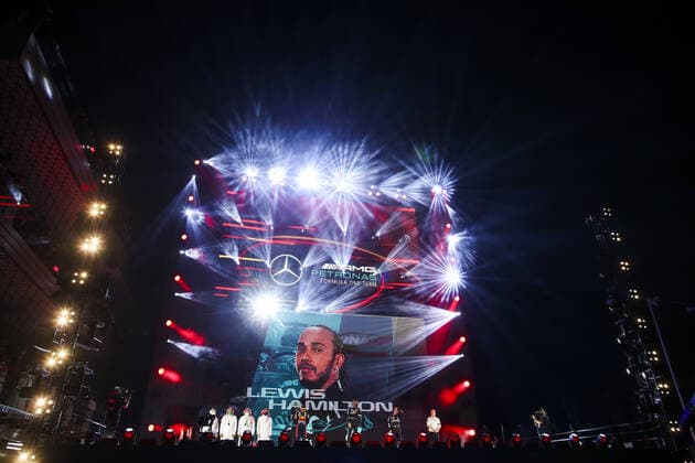 Podium, VERSTAPPEN Max (ned), Red Bull Racing Honda RB16B, HAMILTON Lewis (gbr), Mercedes AMG F1 GP W12 E Performance, BOTTAS Valtteri (fin), Mercedes AMG F1 GP W12 E Performance, portrait during the Formula 1 stc Saudi Arabian Grand Prix 2021, 21th round of the 2021 FIA Formula One World Championship, WM, Weltmeisterschaft from December 3 to 5, 2021 on the Jeddah Corniche Circuit, in Jeddah, Saudi Arabia - F1 - SAUDI ARABIAN GRAND PRIX 2021 - RACE DPPI Panoramic 00121044_FG0O3967.JPG