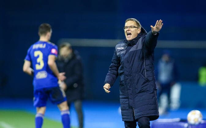 Zagreb: Dinamo i Hajduk susreli se u 18. kolu Prve HNL 05.12.2021.,Zagreb - Stadion Maksimir , 18. kolo Hrvatski Telekom Prve HNL: Dinamo - Hajduk.Valdas Dambrauskas MatijaxHabljak PIXSELL