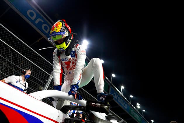 47 Mick Schumacher GER, Haas F1 Team , F1 Grand Prix of Saudi Arabia at Jeddah Corniche Circuit on December 5, 2021 in Jeddah, Saudi Arabia Photo by HOCH ZWEI Jeddah Saudi Arabia