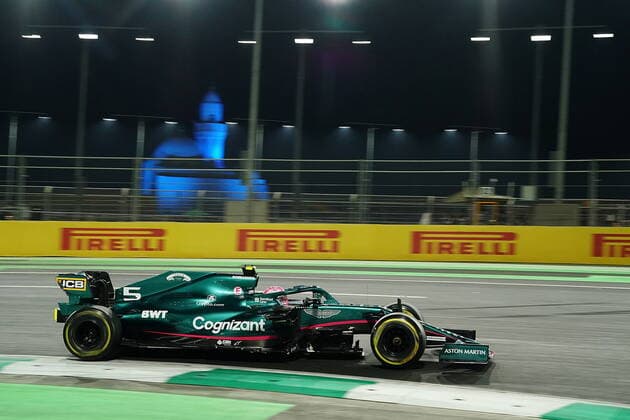 Formula 1 Saudi Arabia Grand Prix 05 12 2021, Jeddah Corniche Circuit, Jeddah, Formula 1 Saudi Arabia Grand Prix ,in picture Sebastian Vettel DEU , Aston Martin Cognizant Formula One Team nordphotoxGmbHx xBratic nph00250