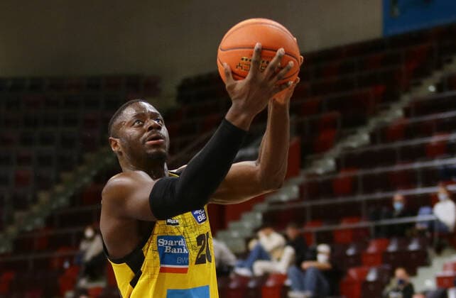 Ludwigsburg , Basketball easycredit BBL Bundesliga MHP Riesen Ludwigsburg vs s Oliver Würzburg , Rawle Alkins Riesen