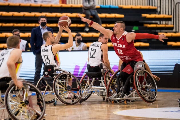 Wheelchair Basketball, European Championship, Germany - Poland