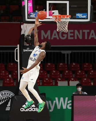 Kelvin Martin Academics Heidelberg, 10 pts GER, FC Bayern Basketball vs Academics Heidelberg, basketball, 1 Bundesliga, season 2021 2022, 06 12 2021, GER, FC Bayern Basketball vs Academics Heidelberg, basketball, 1 Bundesliga, season 2021 2022, 06 12 2021, Muenchen Copyright: xEIBNER MarcelxEngelbrechtx EP_EER