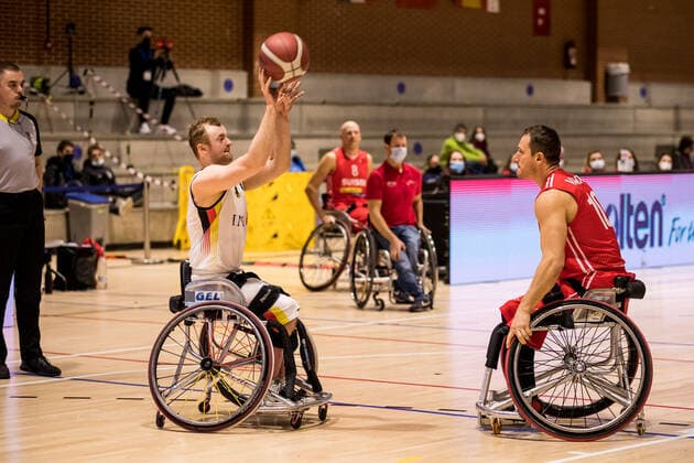 Wheelchair Basketball, European Championship, Germany - Switzerland