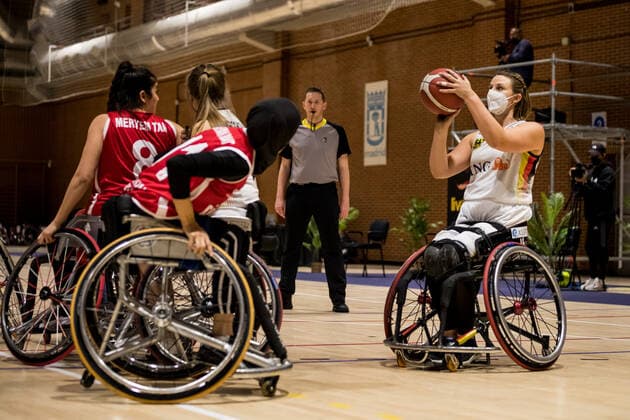 Wheelchair Basketball, Womens European Championship, Germany - Turkey