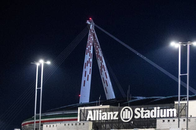 211207 Allianz Stadium during a training session with Malmö FF on December 7, 2021 in Turin Photo Mathilda Ahlberg BILDBYRAN COP 240 PA0348 fotboll football soccer fotball champions league träning presskonferens training practice press conference malmö ff bbeng exteriör,  Copyright: MATHILDAxAHLBERG BB211207BB543