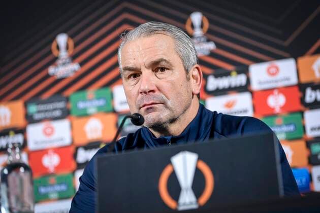 Football, EL, KRC Genk Press conference