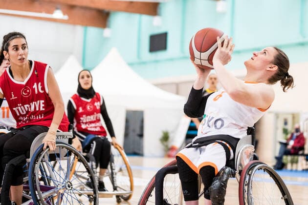Wheelchair Basketball, Womens European Championship, Netherlands - Turkey