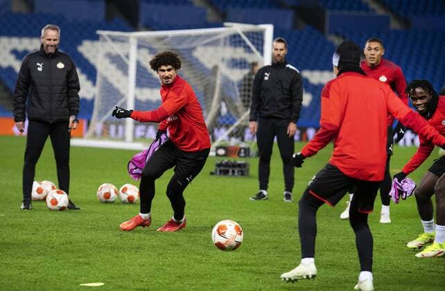 SAN SEBASTIAN AndrÃ Ramalho during the UEFA Europa League match between Real Sociedad and PSV Eindhoven at Estadio de Anoeta on December 9, 2021 in San Sebastian, Spain ANP OLAF KRAAK UEFA Europa League 2021 2022 xVIxANPxSportx xxANPxIVx 441785997
