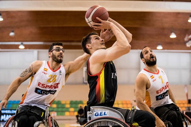 Wheelchair Basketball, European Championship, Spain - Germany