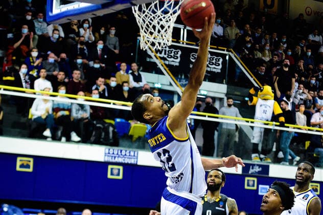 Vince HUNTER ( 32 - Metropolitans 92 ) - BASKET : Metropolitans 92 vs Partizan Belgrade - Eurocup - 08 12 2021 FedericoPestellini Panoramic 