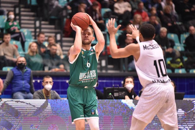 7DAYS EUROCUP KOSZYKOWKA MEZCZYZN 6 KOLEJKA MECZ WKS SLASK WROCLAW - HAMBURG TOWERS 7DAYS EUROCUP BASKETBALL MANS MATCH WKS SLASK WROCLAW - HAMBURG TOWERS KODI JUSTICE FOT. PRZEMYSLAW KAROLCZUK 400MM.PL NEWSPIX.PL --- Newspix.pl  211208_slask_hamburg_KAR-13