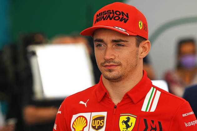09 12 2021, xekx, Formula 1 FIA, Abu Dhabi Grand Prix 2021 emspor, Charles Leclerc Ferrari, 16 DFL DFB REGULATIONS PROHIBIT ANY USE OF PHOTOGRAPHS as IMAGE SEQUENCES and or QUASI VIDEO Abu Dhabi eel-fotografie Eberhard Krieger