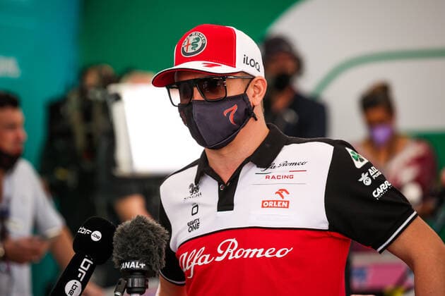 RAIKKONEN Kimi (fin), Alfa Romeo Racing ORLEN C41, portrait during the Formula 1 Etihad Airways Abu Dhabi Grand Prix 2021, 22th round of the 2021 FIA Formula One World Championship, WM, Weltmeisterschaft from December 10 to 12, 2021 on the Yas Marina Circuit, in Yas Island, Abu Dhabi - F1 - ABU DHABI GRAND PRIX 2021 DPPI Panoramic  20211209_GOODEN_FG0O4355