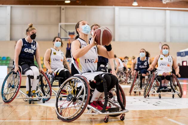 Wheelchair Basketball, European Championship, Women, Germany - Great Britain