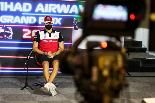 99 Antonio Giovinazzi ITA, Alfa Romeo Racing ORLEN , F1 Grand Prix of Abu Dhabi at Yas Marina Circuit on December 9, 2021 in Abu Dhabi, United Arab Emirates Photo by HOCH ZWEI Abu Dhabi United Arab Emirates