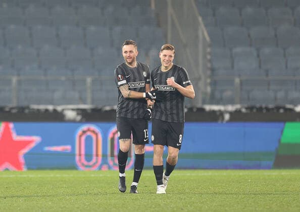 SOCCER - UEFA EL, Sturm vs Monaco GRAZ,AUSTRIA,09.DEC.21 - SOCCER - UEFA Europa League, group stage, SK Sturm Graz vs AS Monaco. Image shows .  GEPAxpictures xChrisxBauer