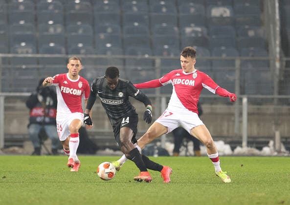 SOCCER - UEFA EL, Sturm vs Monaco GRAZ,AUSTRIA,09.DEC.21 - SOCCER - UEFA Europa League, group stage, SK Sturm Graz vs AS Monaco. Image shows .  GEPAxpictures xChrisxBauer