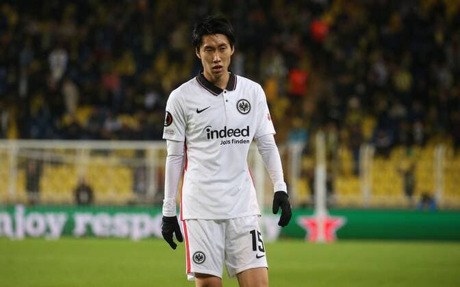 Eintracht Frankfurt™s Daichi Kamada during Fenerbahce - Eintracht Frankfurt during UEFA Europa League game at Kadikoy Sukru Saracoglu Stadium in Istanbul, 9th of December, 2021. Copyright: TolgaxAdanali 17355684