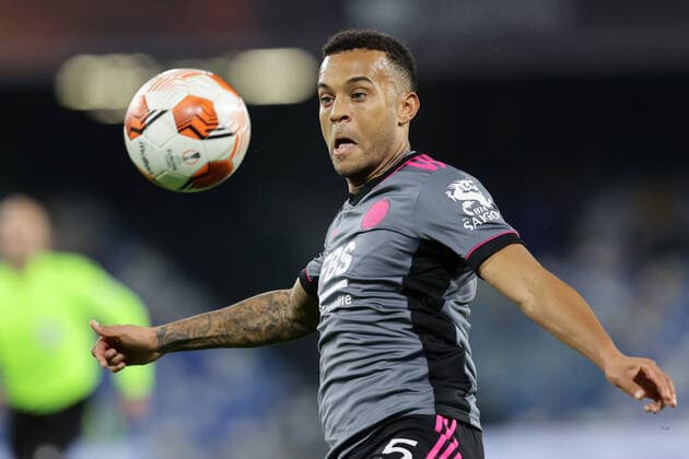 Photo Alessandro Garofalo LaPresse December 09, 2020 Naples, Italy soccer Napoli vs Leicester City - Europa League 2021 2022 - Diego Armando Maradona stadium. In the pic: Ryan Bertrand (Leicester City FC)  Copyright: xAlessandroxGarofalo LaPressex
