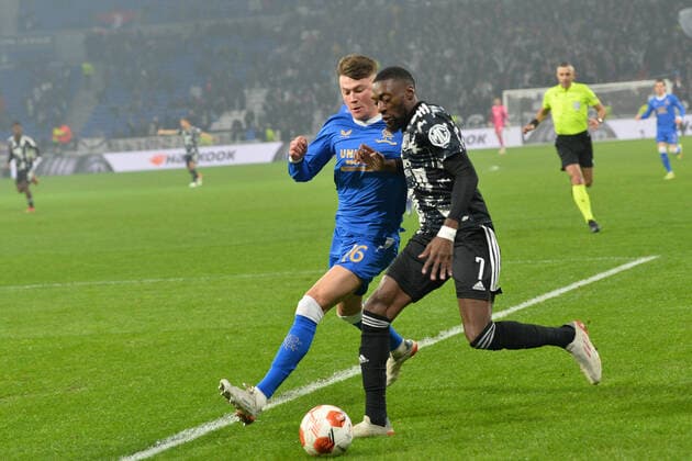 Football, EL, Olympique Lyon - Glasgow Rangers