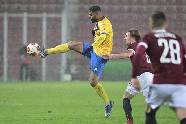 Football, EL, Sparta Prague - Brøndby IF Copenhagen