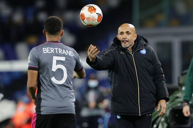 Photo Alessandro Garofalo LaPresse December 09, 2020 Naples, Italy soccer Napoli vs Leicester City - Europa League 2021 2022 - Diego Armando Maradona stadium. In the pic: Luciano Spalletti coach (SSC Napoli);  Copyright: xAlessandroxGarofalo LaPressex