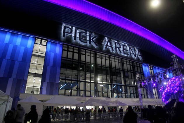 Handball EM 2022, sports venue in Hungary, PICK Arena in Szeged