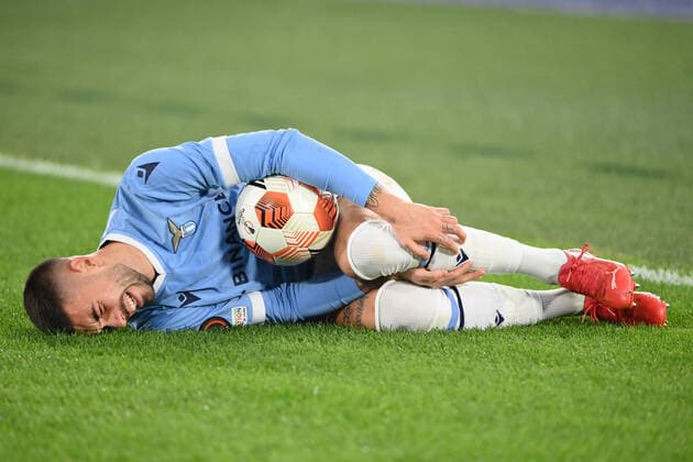 Sport Bilder des Tages Photo Alfredo Falcone LaPresse 09 12 2021 Rome, Italy Soccer Lazio-Galatasaray - Uefa Europa League 2021 2022 - Olympic stadium of Rome In the pic: Mattia zaccagni  Copyright: xAlfredoxFalconex xLaPressex