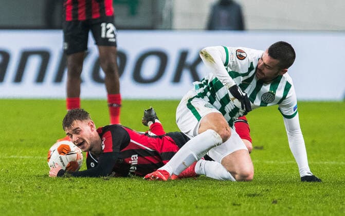 Daley Sinkgraven, Ferencvaros vs Bayern Leverkusen, Uefa Europa Leafue, 09 December, 09 12 2021 Ferencvaros vs Bayern Leverkusen, Uefa Europa Leafue, 09 December, 09 12 2021 Budapest Copyright: xEIBNER NikolaxKrsticx EP_EER