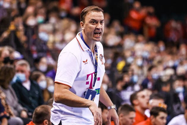 Handball I Men I Season 2021 2022 I 10 Matchday I EHF Champions League I SG Flensburg Handewitt Telekom Veszprem I 09 12 2021 Head Coach Momir Ilic Flensburg Flens Arena Schleswig Holstein Germany Copyright: xLobecax xIngridxAnderson-Jensenx