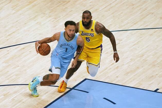 Basketball, NBA, Los Angeles Lakers - Memphis Grizzlies