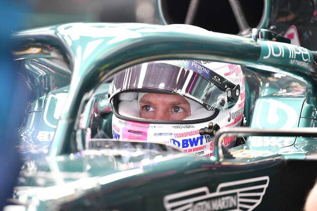 FORMULA 1 ETIHAD AIRWAYS ABU DHABI GRAND PRIX 2021 10 12 2021, Yas Marina Circuit, Abu Dhabi, FORMULA 1 ETIHAD AIRWAYS ABU DHABI GRAND PRIX 2021 , in picture Sebastian Vettel DEU , Aston Martin Cognizant Formula One Team nordphotoxGmbHx xBratic nph00250