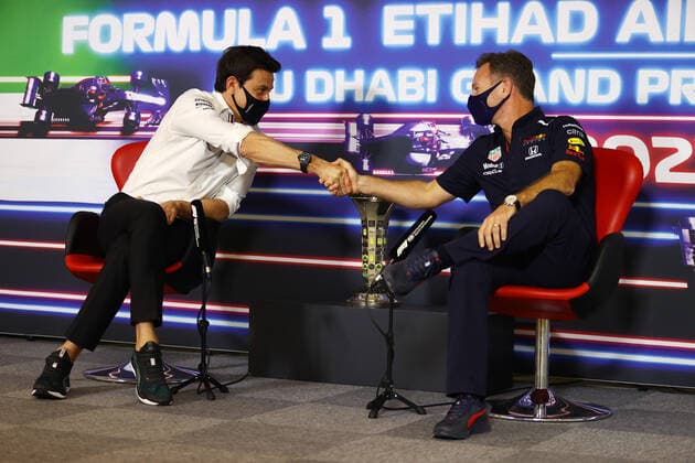 Formula 1, GP UAE in Abu Dhabi, Press Conference Team Principals