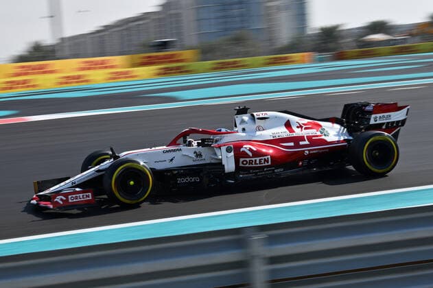 10 12 2021, xekx, Formula 1 FIA, Abu Dhabi Grand Prix 2021 emspor, Mick Schumacher Haas F1, 47 DFL DFB REGULATES PROHIBIT ANY USE OF PHOTOGRAPHS as IMAGE SEQUENCES and or QUASI VIDEO Abu Dhabi eel-fotografie Eberhard Krieger