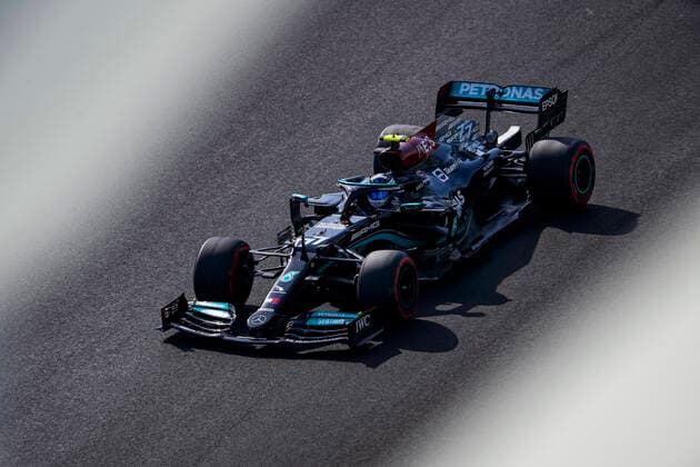 77 Valtteri Bottas FIN, Mercedes AMG Petronas F1 Team , F1 Grand Prix of Abu Dhabi at Yas Marina Circuit on December 10, 2021 in Abu Dhabi, United Arab Emirates Photo by HOCH ZWEI Abu Dhabi United Arab Emirates