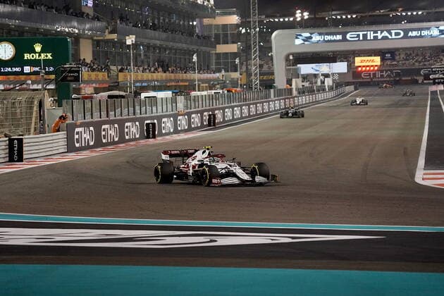 FORMULA 1 ETIHAD AIRWAYS ABU DHABI GRAND PRIX 2021 10 12 2021, Yas Marina Circuit, Abu Dhabi, FORMULA 1 ETIHAD AIRWAYS ABU DHABI GRAND PRIX 2021 , pictured Antonio Giovinazzi ITA , Alfa Romeo Racing ORLEN nordphotoxGmbHx xBratic nph00250