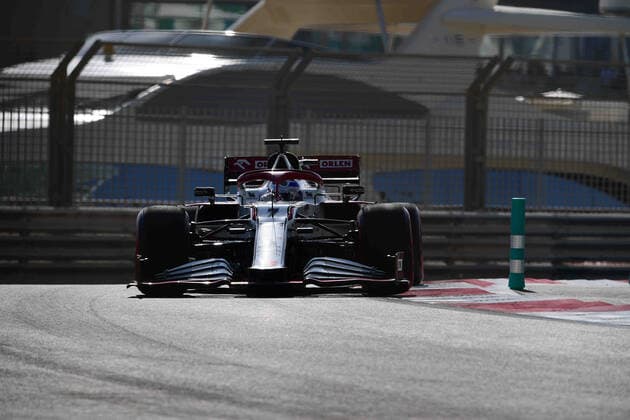 F1 Grand Prix of Abu Dhabi - Practice Kimi Raikkonen of Alfa Romeo Racing ORLEN drive his C41 single-seater during free practice of last race of the year in Yes Marina Circuit, Yes Island, Abu Dhabi, Uniter Arab Emirates, 10 December 2021 Abu Dhabi Abu Dhbi Emirates United Arab Emirates  Copyright: xAndreaxDiodatox originalFilename:diodato-notitle211210_npy2d.jpg