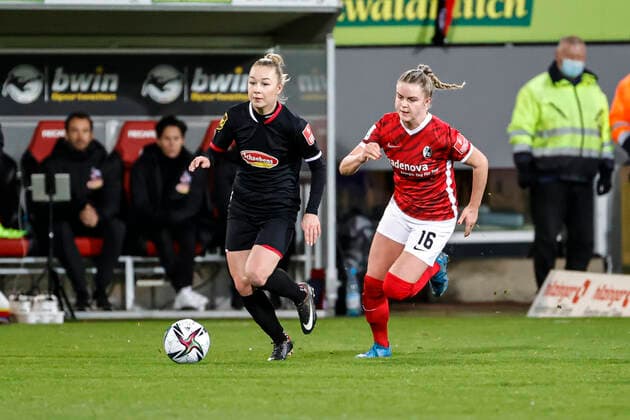 Football, Women, 1. BL, SC Freiburg - 1. FC Köln