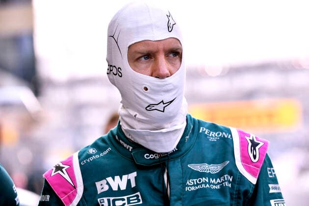 VETTEL Sebastian F1 Team Aston Martin F1 FIA Grand Prix of Abu Dhabi 2021 on 11 12 2021 in the UAE at the Yas Marina Circuit