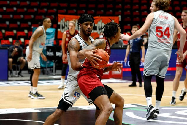 11 12 2021, Darion Atkins, Niners Chemnitz Chemnitz Sporthalle am Schlossteich Saxony Germany
