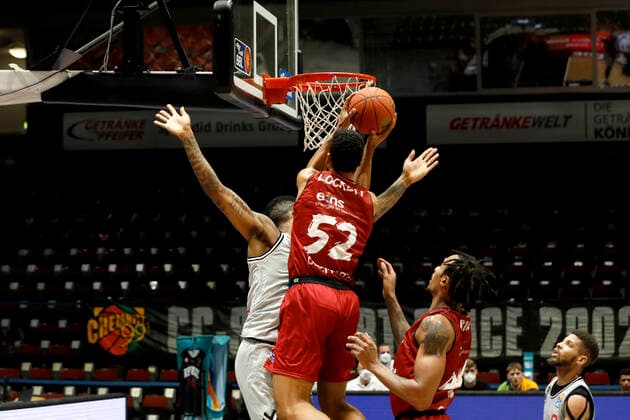 11 12 2021, Trent Lockett, Niners Chemnitz Chemnitz Sporthalle am Schlossteich Sachsen Germany
