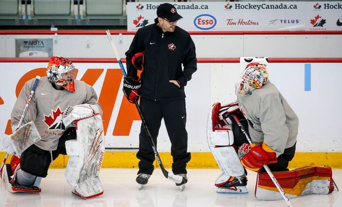 Ice Hockey, Junior World Championship, Canada National Team Training in Calgary