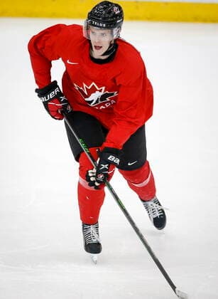 December 11, 2021, Calgary, AB, CANADA: Kaiden Guhle skates during a practice at the Canadian World Junior Hockey Championships selection camp in Calgary, Alta., Saturday, Dec. 11, 2021. Kaiden Guhle  - ZUMAc35_ 20211211_zaf_c35_034 Copyright: xJeffxMcintoshx