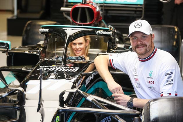 CROMWELL Tiffany, in the car of BOTTAS Valtteri (fin), Mercedes AMG F1 GP W12 E Performance, portrait during the Formula 1 Etihad Airways Abu Dhabi Grand Prix 2021, 22th round of the 2021 FIA Formula One World Championship, WM, Weltmeisterschaft from December 10 to 12, 2021 on the Yas Marina Circuit, in Yas Island, Abu Dhabi - F1 - ABU DHABI GRAND PRIX 2021 - RACE DPPI Panoramic  00121046_AV6_8020